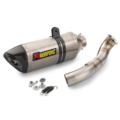 画像1: AKRAPOVIC SLIP-ON SILENCER（アクラポビッチチタンスリップオンサイレンサー）