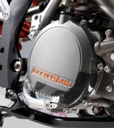 画像1: カーボンクラッチカバープロテクター/CARBON CLUTCH COVER PROTECTION