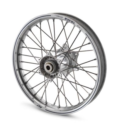 画像1: リアホイール　エキセル/Rear wheel silver