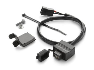 画像1: USB power outlet kit