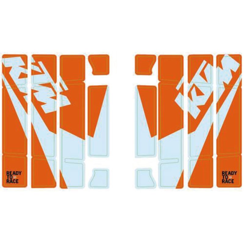 画像1: RADIATOR PROTECTION GRILLE STICKER KIT (1)