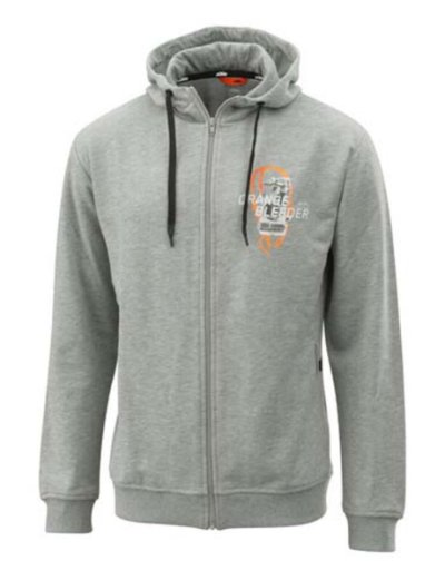 画像1: ORANGE FLUIDS ZIP HOODIE