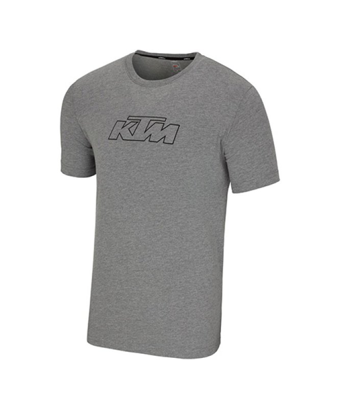 画像1: ESSENTIAL T-SHIRT - GREY MELANGE (1)