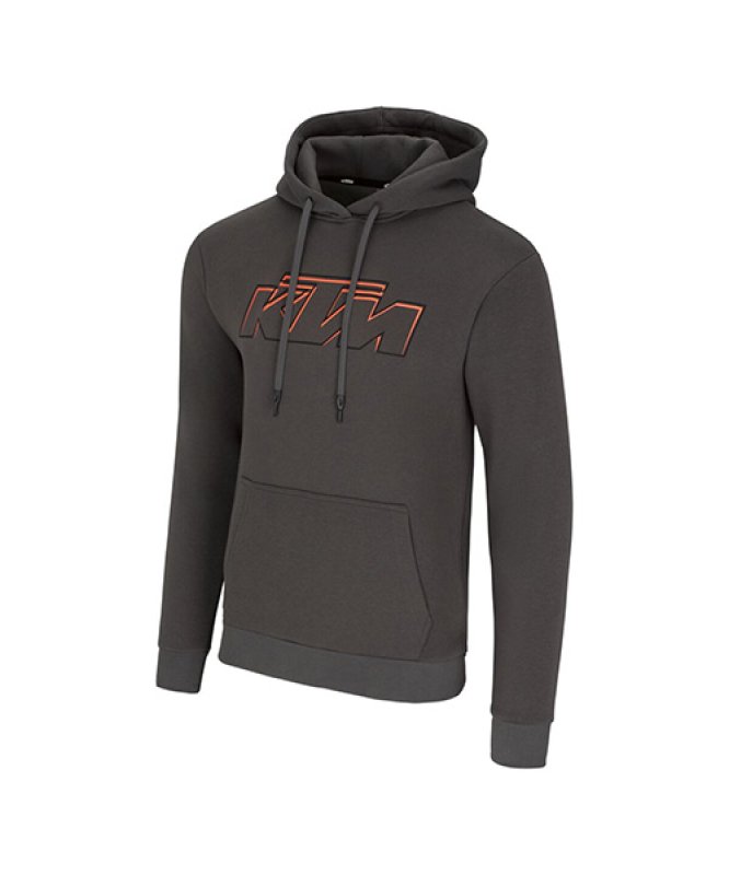 画像1: ESSENTIAL HOODIE - DARK GREY (1)