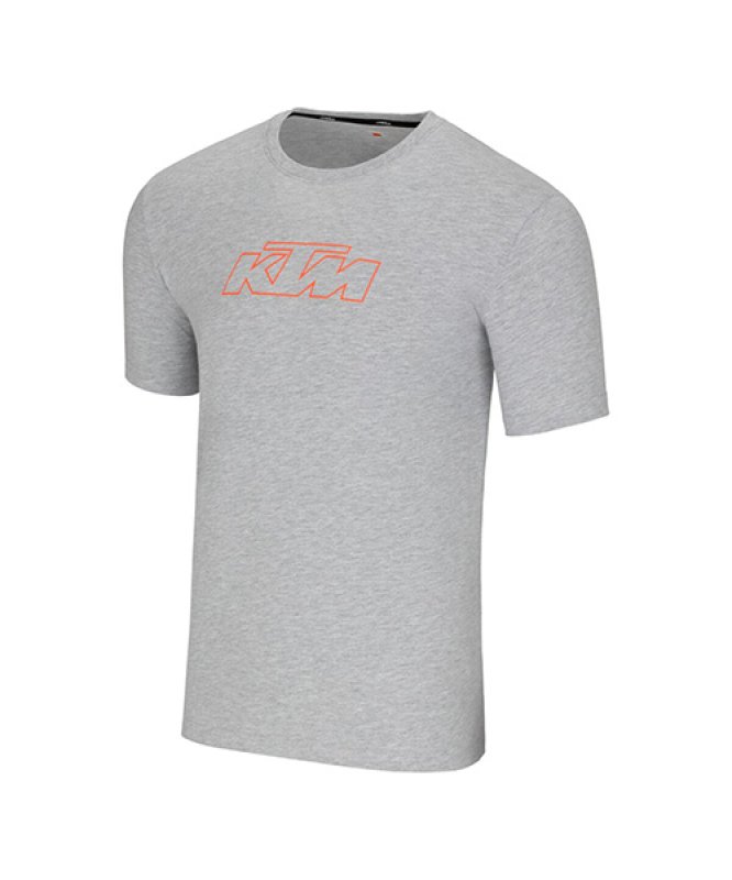 画像1: ESSENTIAL T-SHIRT - LIGHT GREY MELANGE (1)