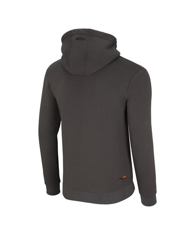 画像2: ESSENTIAL HOODIE - DARK GREY (2)