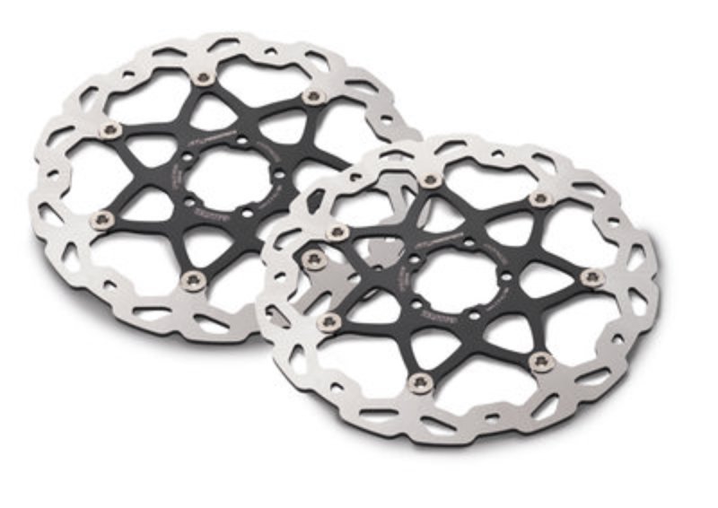 画像1: Wave brake disc set (1)