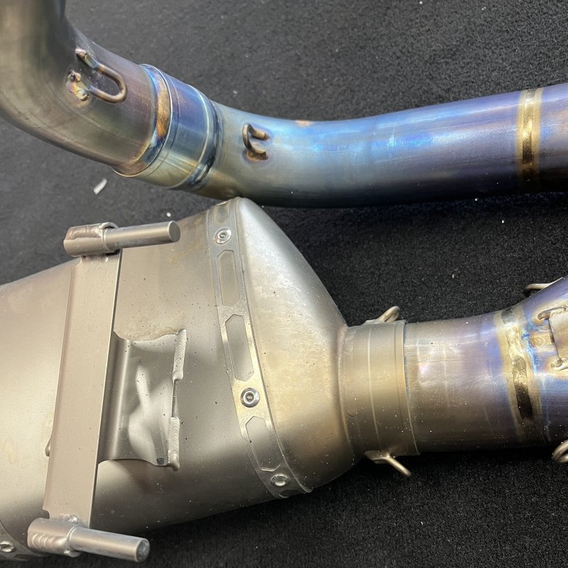 画像5: 【USED】Akrapovič kit Evolution Line (5)