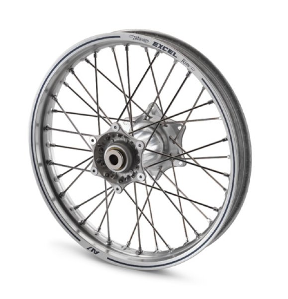 画像1: リアホイール　エキセル/Rear wheel silver (1)