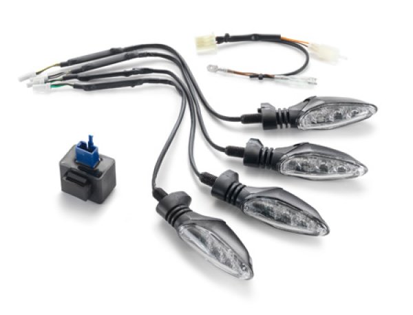 画像1: LEDウインカー(LED INDICATOR SET) (1)