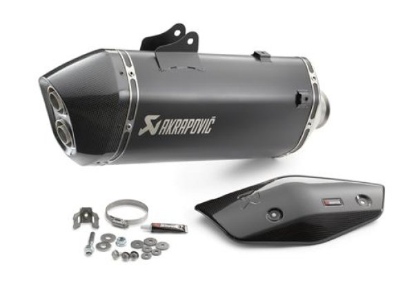 画像1: AKRAPOVIC SLIP-ON SILENCER (1)