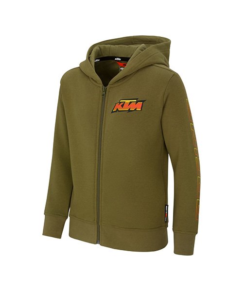 画像1: KIDS RACING ZIP HOODIE (1)