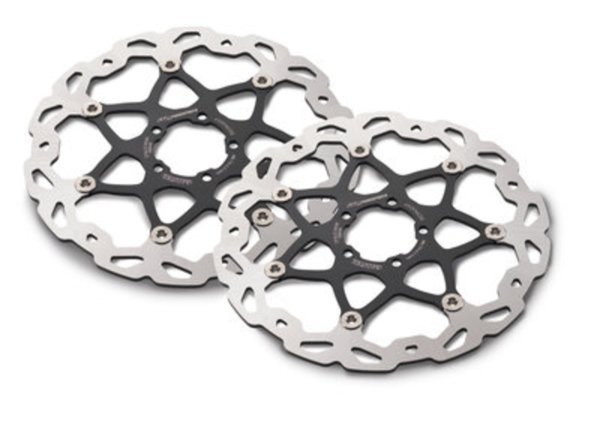 画像1: Wave brake disc set (1)