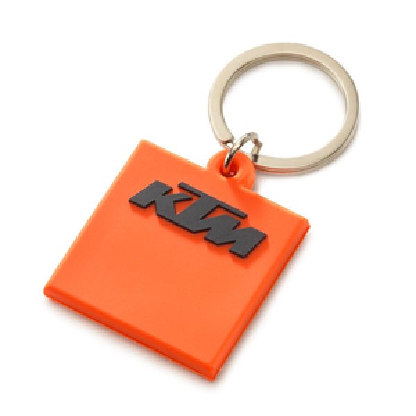 画像2: 【店頭在庫有り】LOGO RUBBER KEYHOLDER ORANGE (2)
