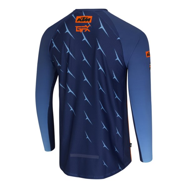画像2: GRAVITY-FX AIR JERSEY ORANGE/BLUE (2)